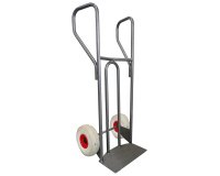 Diable acier incurvé poignée fermée DVPF2 – Capacité 250 kg