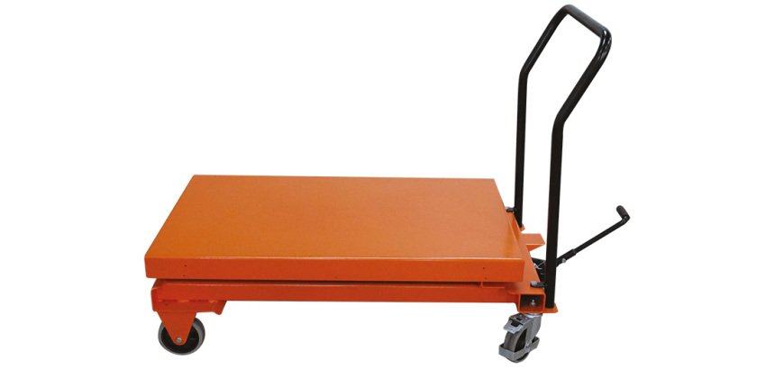 Table élévatrice manuelle surbaissée 300 kg