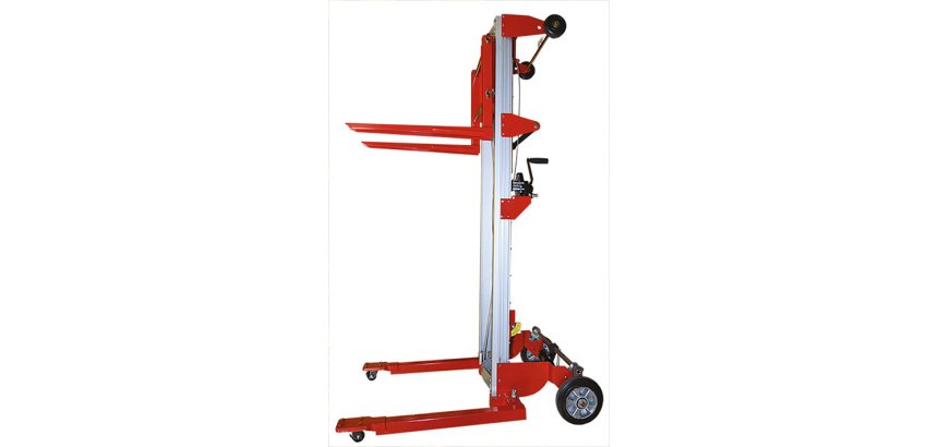 Gerbeur manuel aluminium longerons encadrants 227 kg