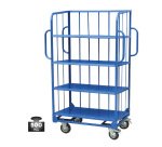 Servante multi-niveaux acier 3 étagères 500 kg