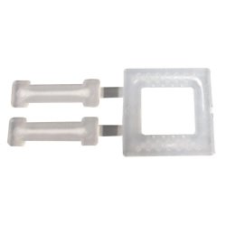Boucles plastique 13 mm, par carton de 1000 boucles
