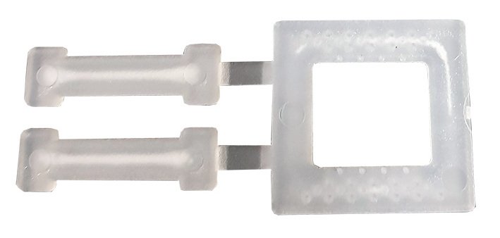 Boucles plastique 13 mm, par carton de 1000 boucles