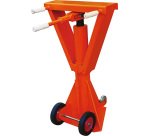 Vérin stabilisateur 45000 kg plaque d'appuie 153 x 612 mm