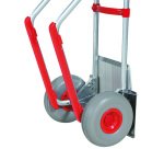 Diable aluminium brasseur bavette rabattable 300 kg