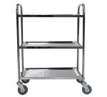 Servante inox 304 100 kg différents nombre de plateaux