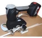 Tendeur à batterie pour feuillards textile et plastique