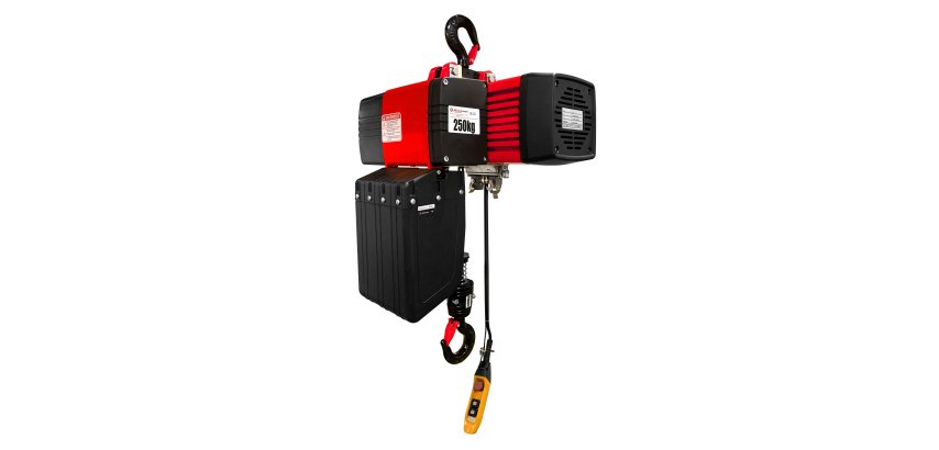 Palan électrique à chaîne 250 kg équipé d'une chaîne de 3 mètres 380V
