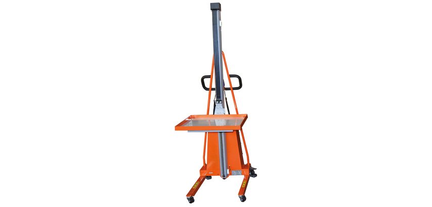 Gerbeur semi-électrique positionneur de travail 100 kg