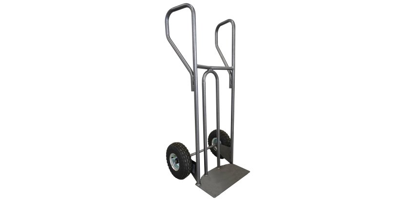 Diable acier incurvé poignée fermée DVPF2 – Capacité 250 kg