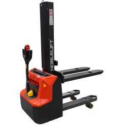 Gerbeur électrique lithium avec mât poutre et levée initiale 1200 kg élévation 1600 mm