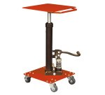 Table hydraulique de mise à niveau 90 kg dimensions 410 x 410 mm