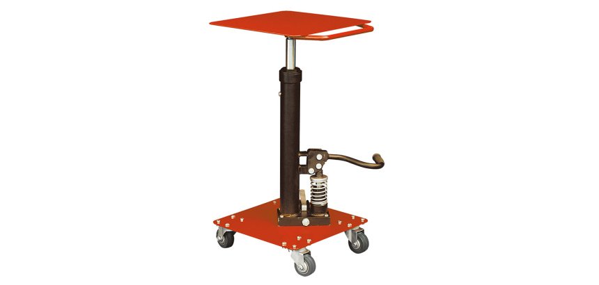 Table hydraulique de mise à niveau 90 kg dimensions 410 x 410 mm