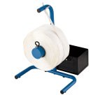 Dévidoir portatif pour feuillard textile