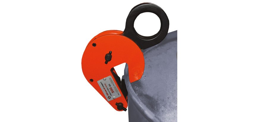 Pince pour manutention des fûts à la verticale 500 kg