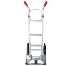 Diable aluminium trois roues monte-escalier 150 kg