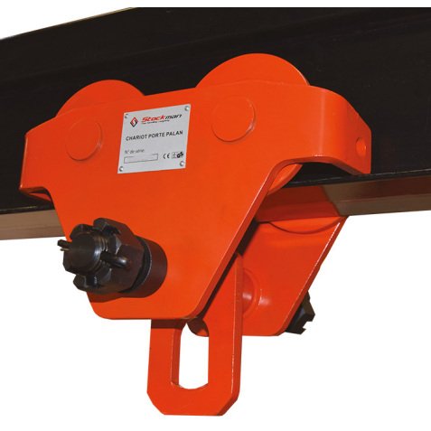 Chariot porte palan manuel 500 kg