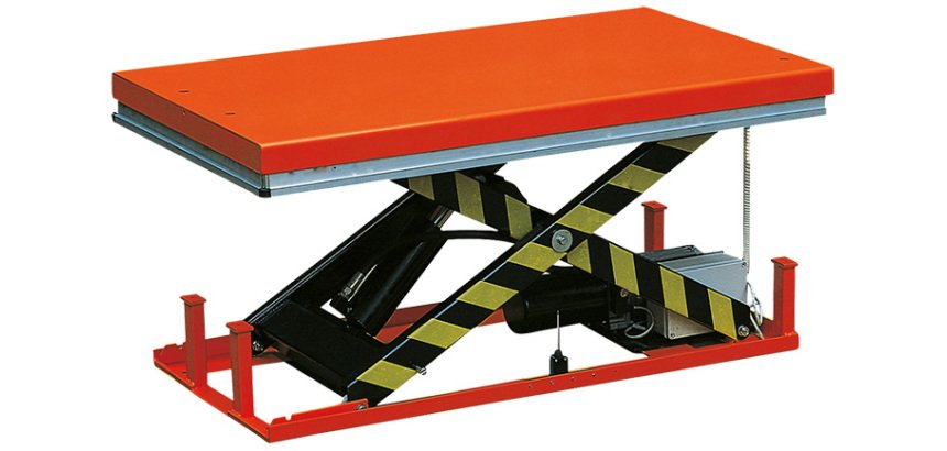 Table élévatrice électrique 1000 kg dimensions plateforme 1600 x 1000 mm