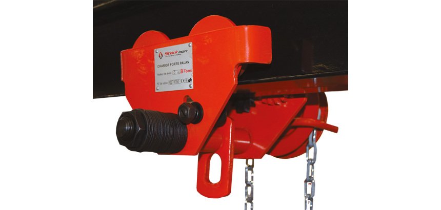 Chariot porte-palan manuel