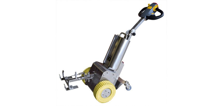 Tracteur tireur / pousseur électrique inox 1000 kg