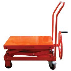 Table élévatrice manuelle à manivelle 250 kg