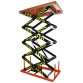 Table élévatrice électrique quadruple ciseaux 800 kg