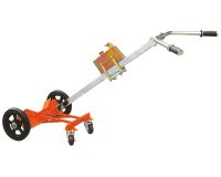 Diable porte-fût métal et plastique à rebord 450 kg