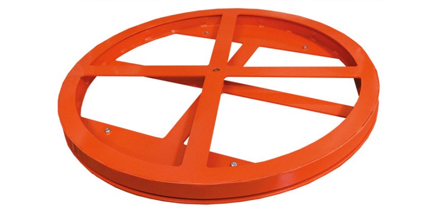 plateau rotatif ajouré pour tables élévatrices HW - Diamètre 1000 mm