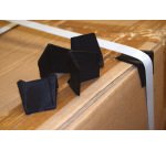 Coins plastiques 40 mm - par carton de 2000 pièces