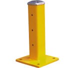 Poteau et lisse de protection poteau hauteur 480 mm centre