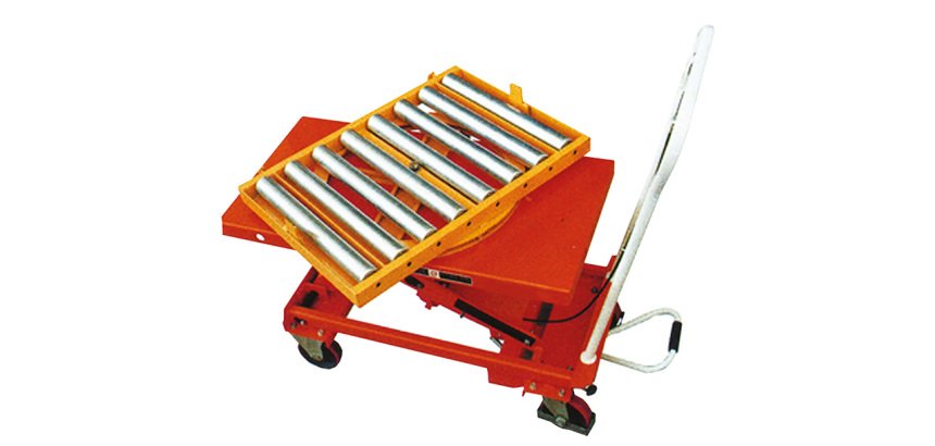 Option rouleaux montés sur plateau pivotant 1010 x 520 mm