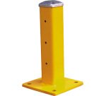 Poteau et lisse de protection poteau hauteur 480 mm centre