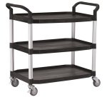 Servante polyvalente 250 kg 3 petits plateaux