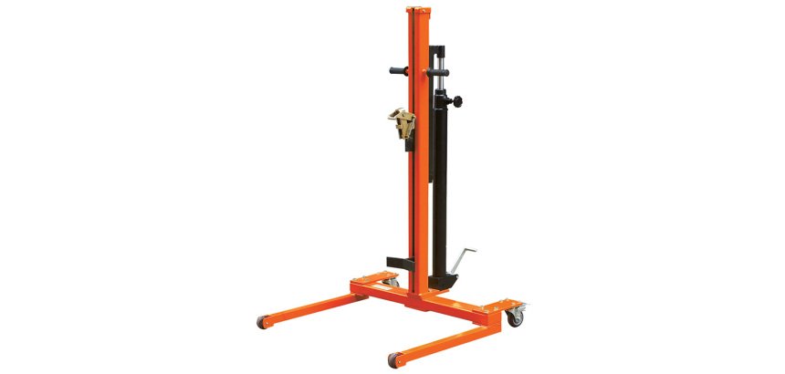 Lève-fût hydraulique encadrant 300 kg petites roues