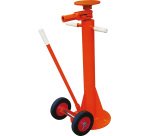 Vérin stabilisateur 45000 kg plaque d'appuie 153 x 612 mm