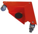 Coins roulants 400 kg dimensions utiles 50 x 65 mm - Lot de 4