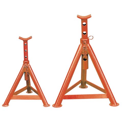 Chandelles de calage 16000 kg hauteur maxi 455 mm