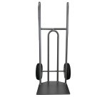 Diable acier incurvé poignée fermée grande pelle DVPF1 – Capacité 250 kg