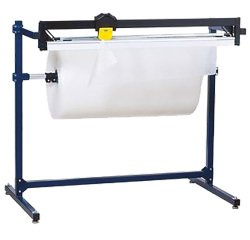 Dérouleur / coupeur pour papier, film à bulle et mousse  longueur maxi 1080 mm 1 rouleau