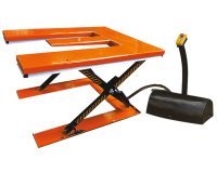 Table élévatrice électrique plateau en E 1000 kg
