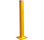 Poteau et lisse de protection poteau hauteur 1090 mm centre