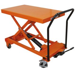 Table élévatrice manuelle surbaissée 500 kg