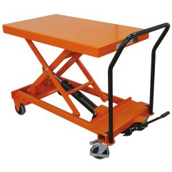 Table élévatrice manuelle surbaissée 500 kg