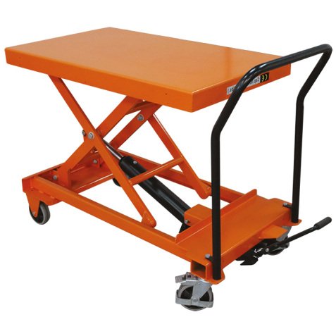 Table élévatrice manuelle surbaissée 500 kg