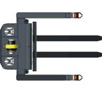 Gerbeur électrique lithium longerons encadrants capacité 1200 kg levée 2814 mm