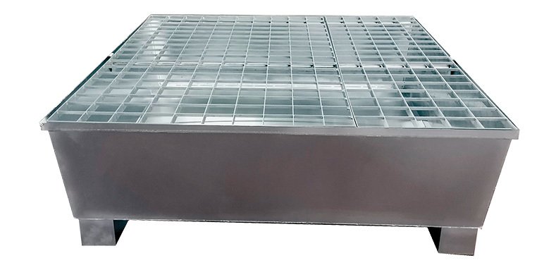 Bac de rétention en acier galvanisé BRG