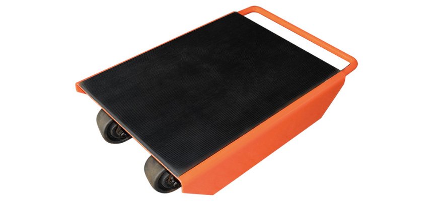 Rouleur avec galets pivotants 1000 kg 4 roues pivotantes