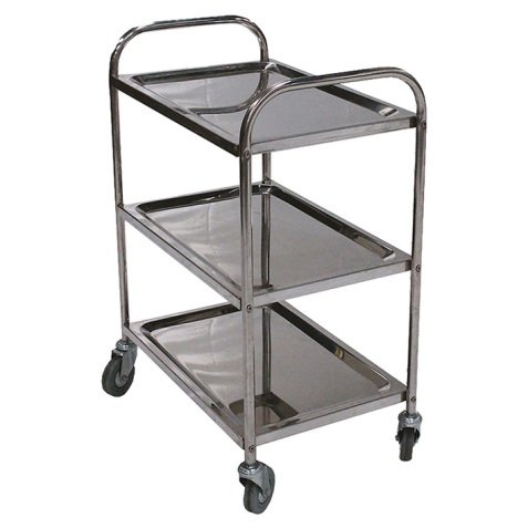 Servante inox 304 100 kg différents nombre de plateaux