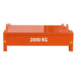 Gueuse de contrôle 2000 kg