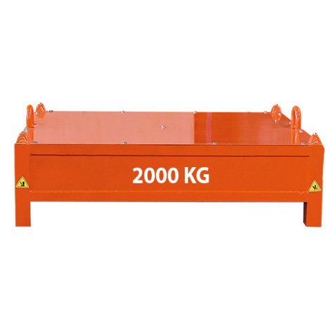 Gueuse de contrôle 2000 kg