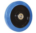 Diable porte 1 bouteille avec béquille escamotable 120 kg roues caoutchouc bleu